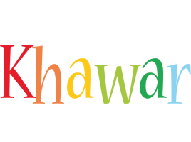 Khawar birthday logo