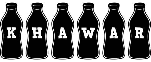 Khawar bottle logo