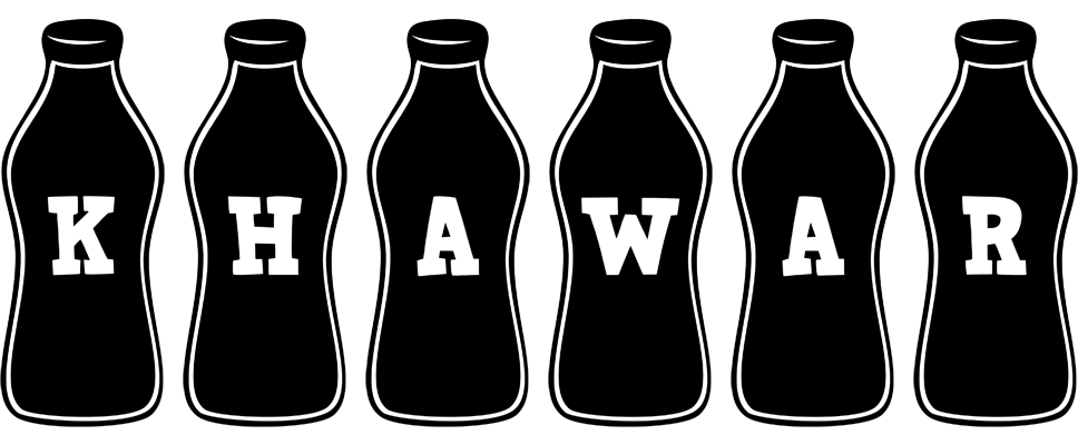 Khawar bottle logo