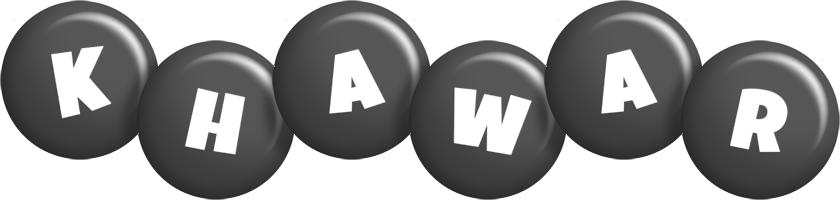 Khawar candy-black logo