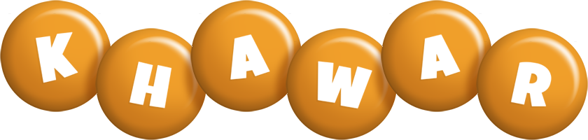 Khawar candy-orange logo