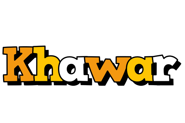 Khawar cartoon logo