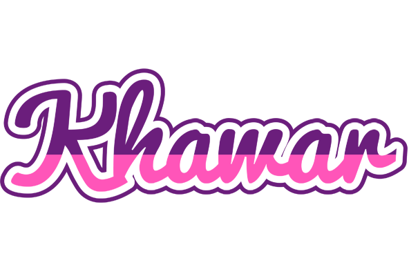 Khawar cheerful logo