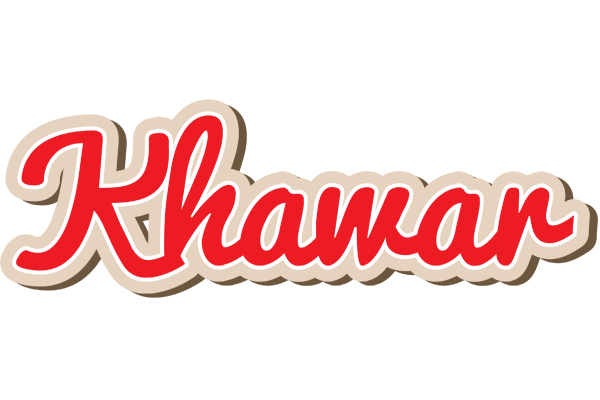 Khawar chocolate logo