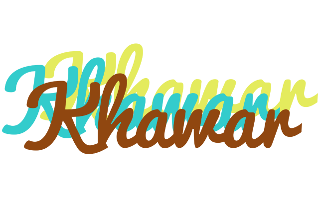 Khawar cupcake logo