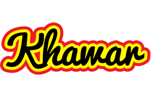 Khawar flaming logo