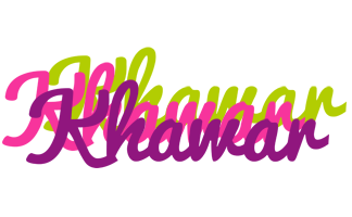 Khawar flowers logo