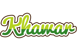 Khawar golfing logo