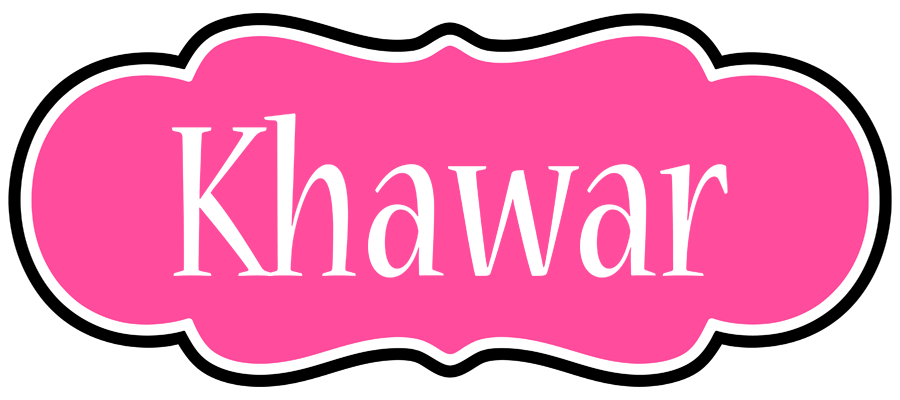 Khawar invitation logo