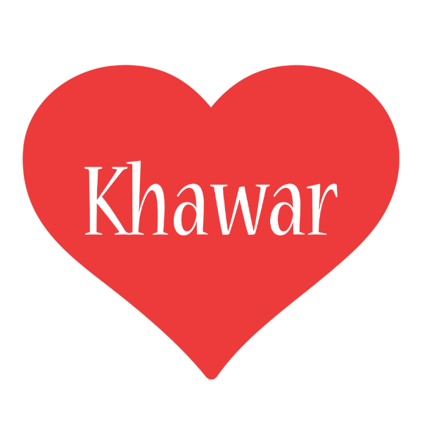 Khawar love logo