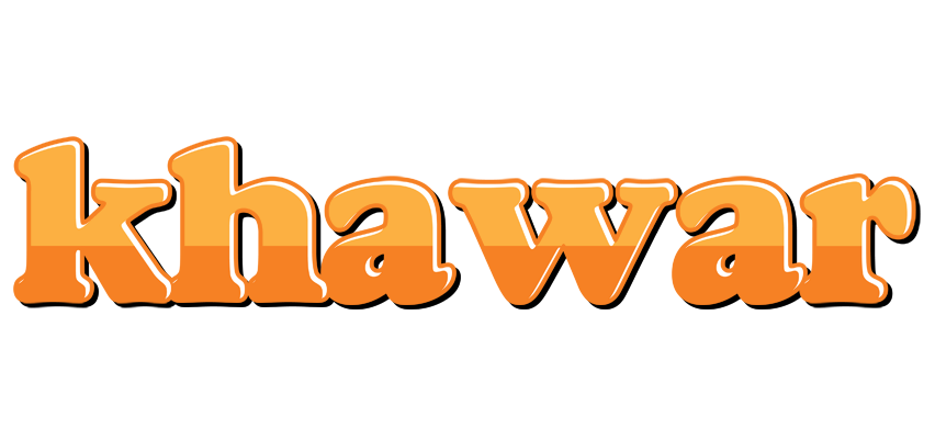 Khawar orange logo