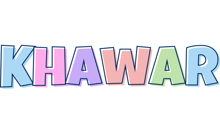 Khawar pastel logo
