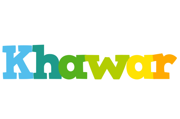 Khawar rainbows logo