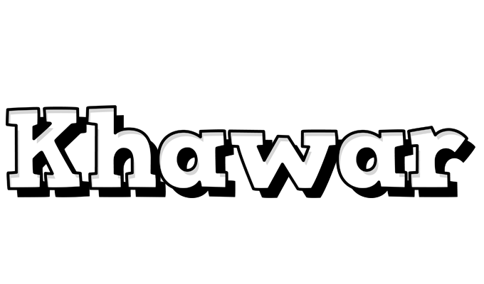 Khawar snowing logo