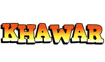 Khawar sunset logo