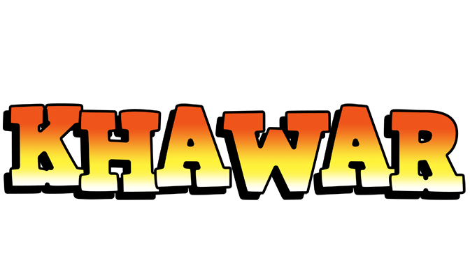 Khawar sunset logo