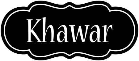 Khawar welcome logo