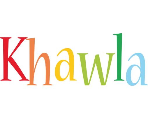 Khawla birthday logo