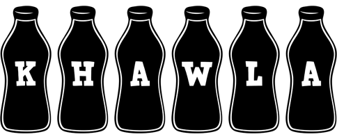 Khawla bottle logo