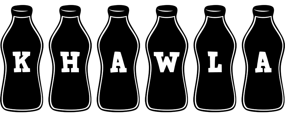 Khawla bottle logo