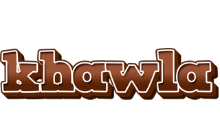 Khawla brownie logo