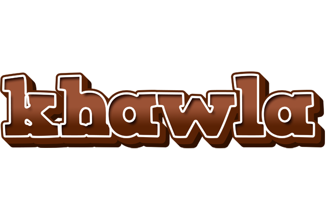 Khawla brownie logo