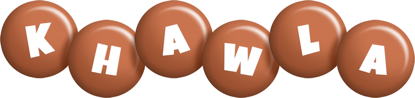 Khawla candy-brown logo