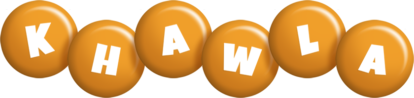 Khawla candy-orange logo