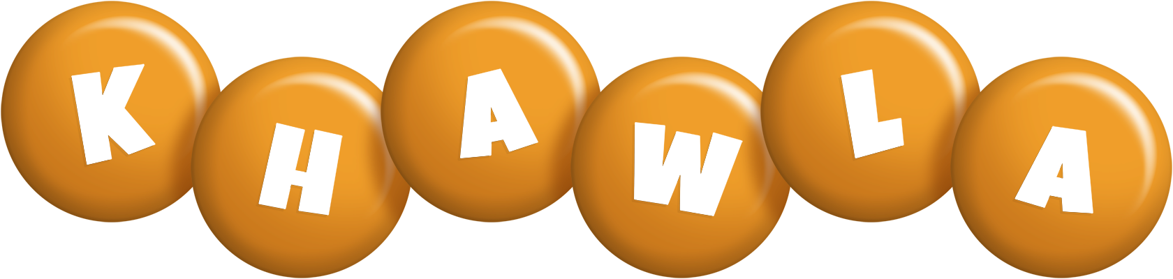 Khawla candy-orange logo