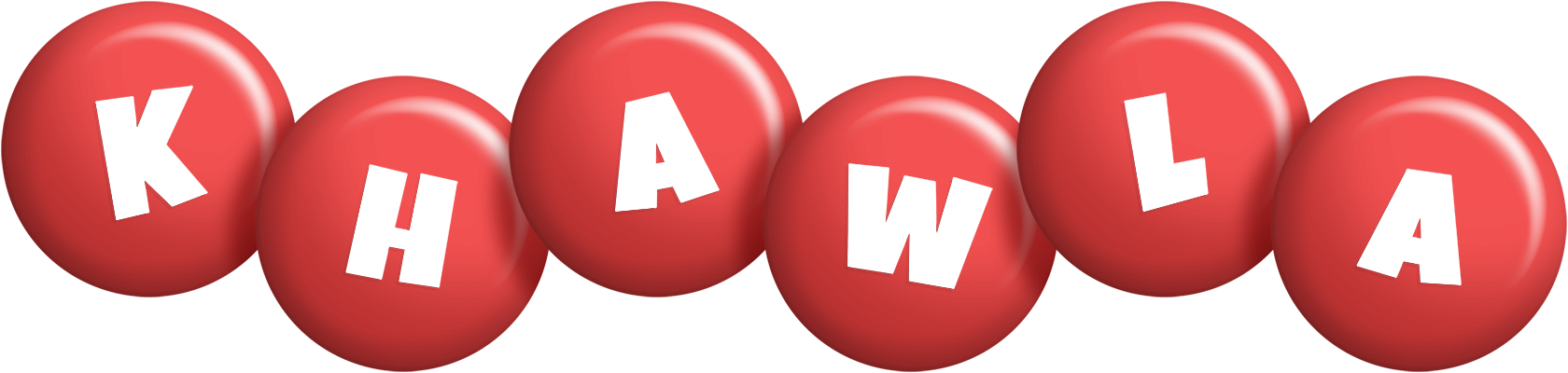 Khawla candy-red logo