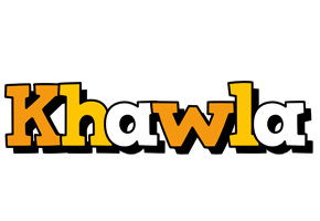 Khawla cartoon logo