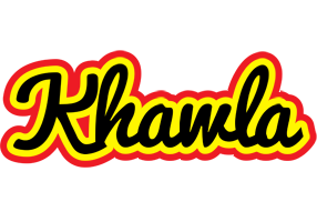 Khawla flaming logo