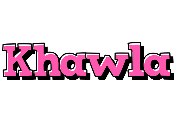 Khawla girlish logo