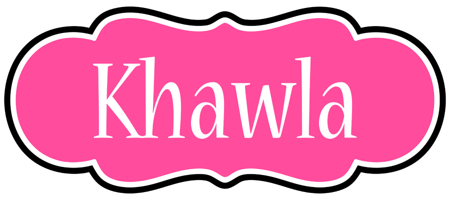 Khawla invitation logo