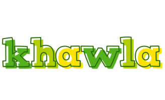 Khawla juice logo