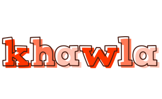 Khawla paint logo