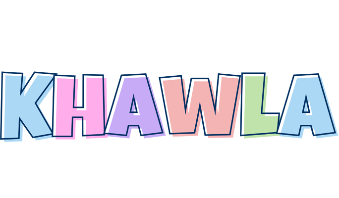 Khawla pastel logo