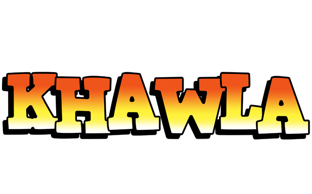 Khawla sunset logo