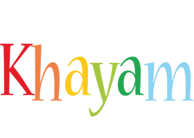 Khayam birthday logo