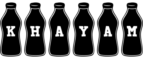 Khayam bottle logo