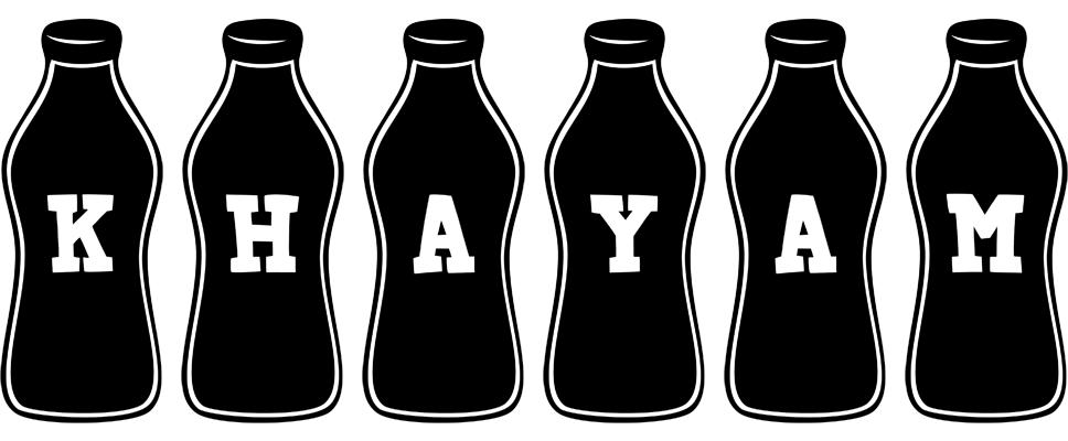 Khayam bottle logo