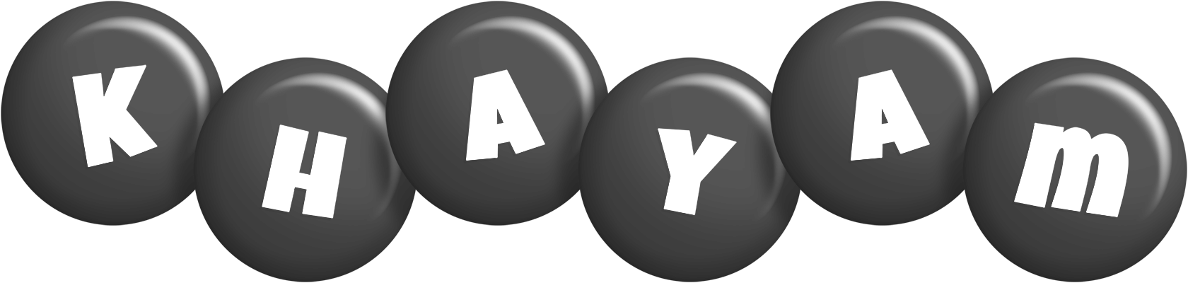 Khayam candy-black logo