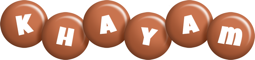 Khayam candy-brown logo