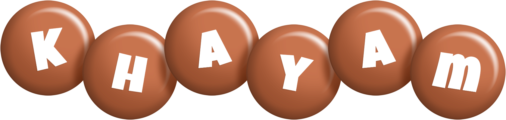 Khayam candy-brown logo
