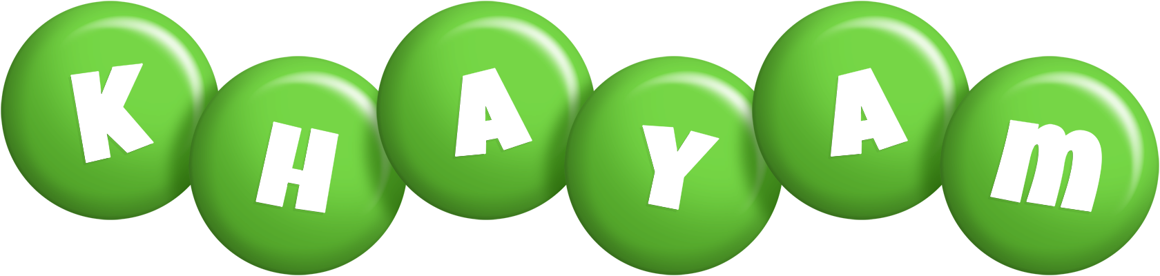 Khayam candy-green logo