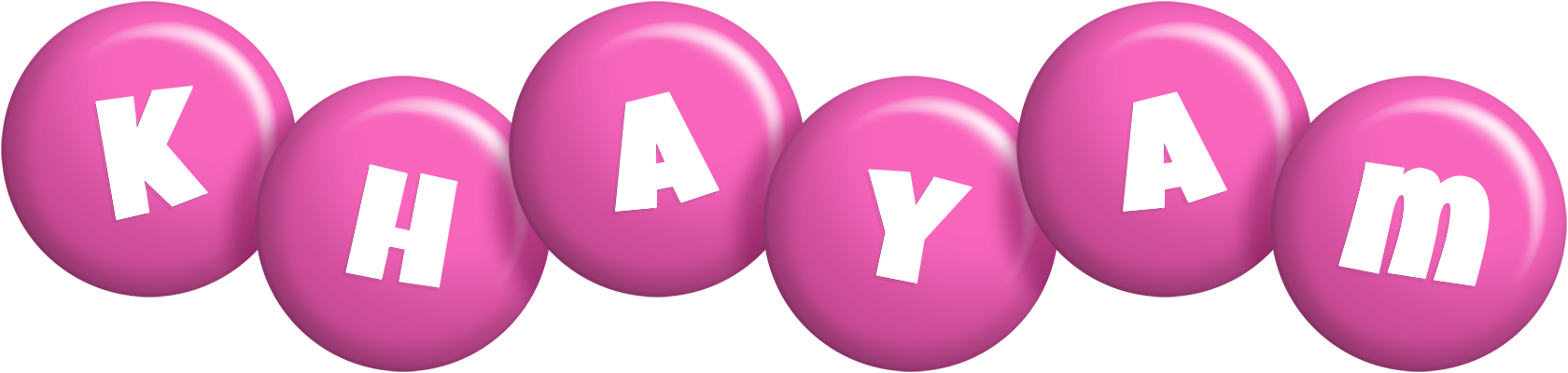 Khayam candy-pink logo