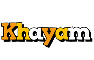 Khayam cartoon logo