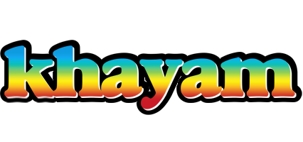 Khayam color logo