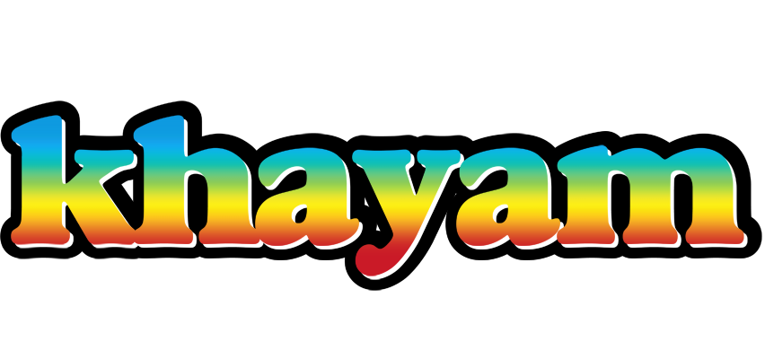Khayam color logo