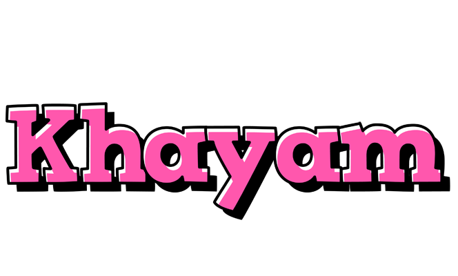 Khayam girlish logo